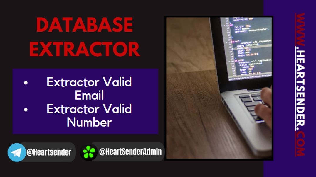 Database Extractor | IP list Extractor  |  Domain Extractor  | Heartsender