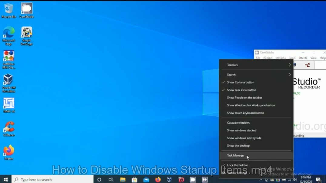 How to Disable Windows Startup Items