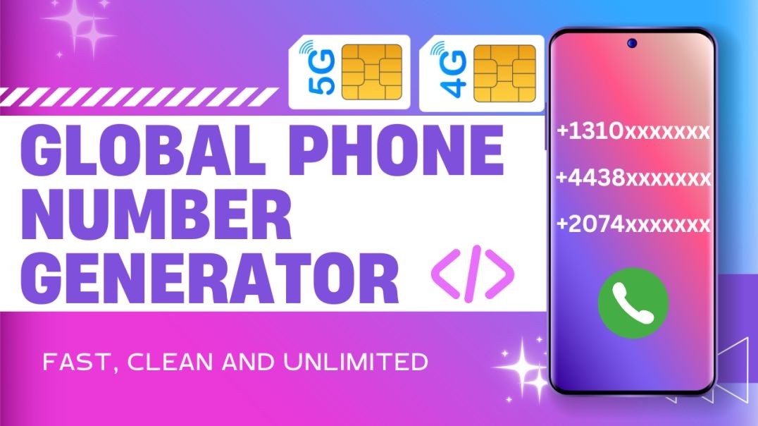 Ultimate Number Generator | Valid Area Code for USA and Canada | Fast and Clean Python Script