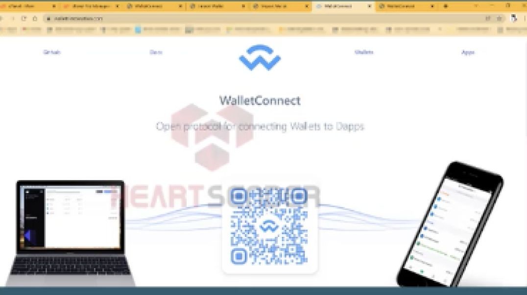 walletconnect page