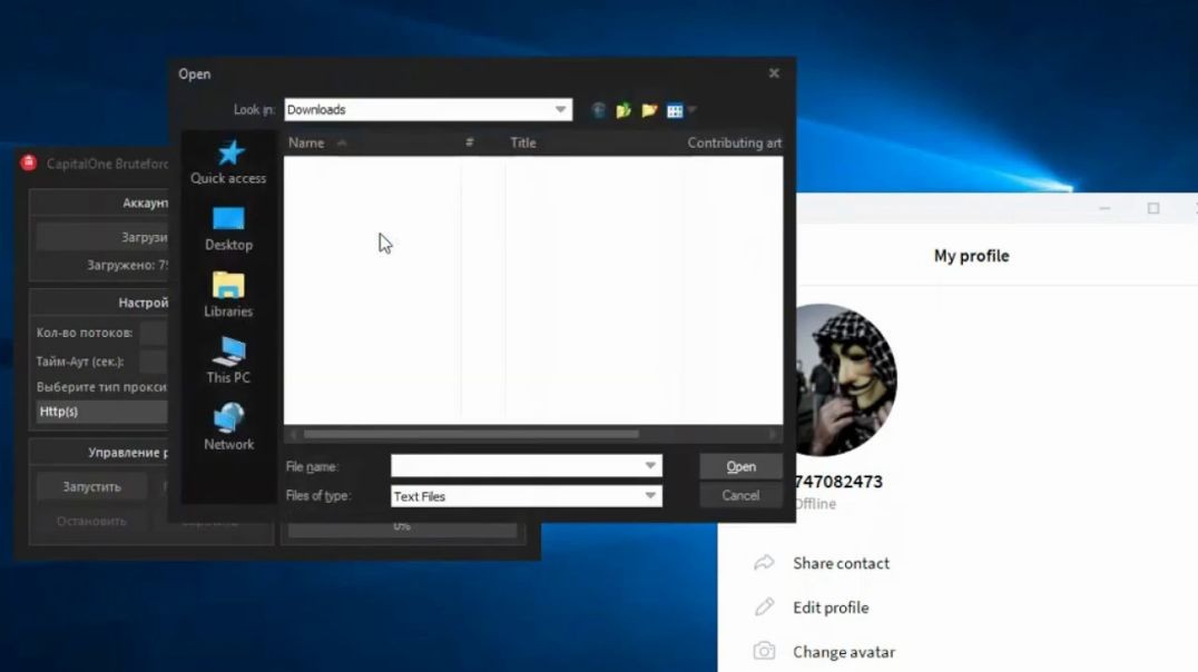 CapialOne Bruteforce Checker
