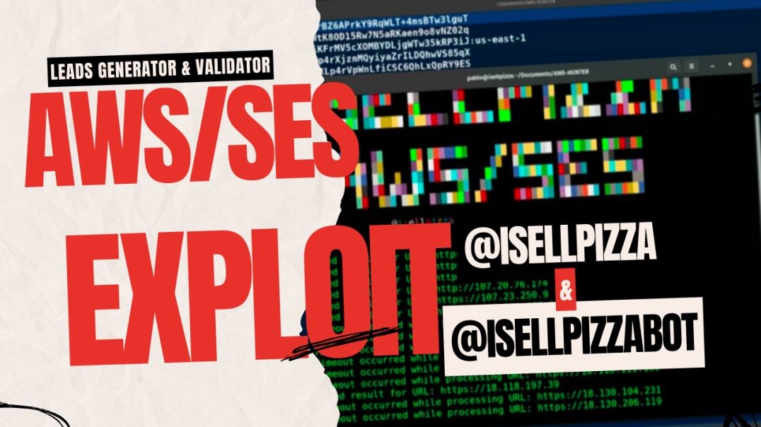 ⁣AMAZON AWS / SES NEW EXPLOIT (NOT LARAVEL AND NOT COMBO)
