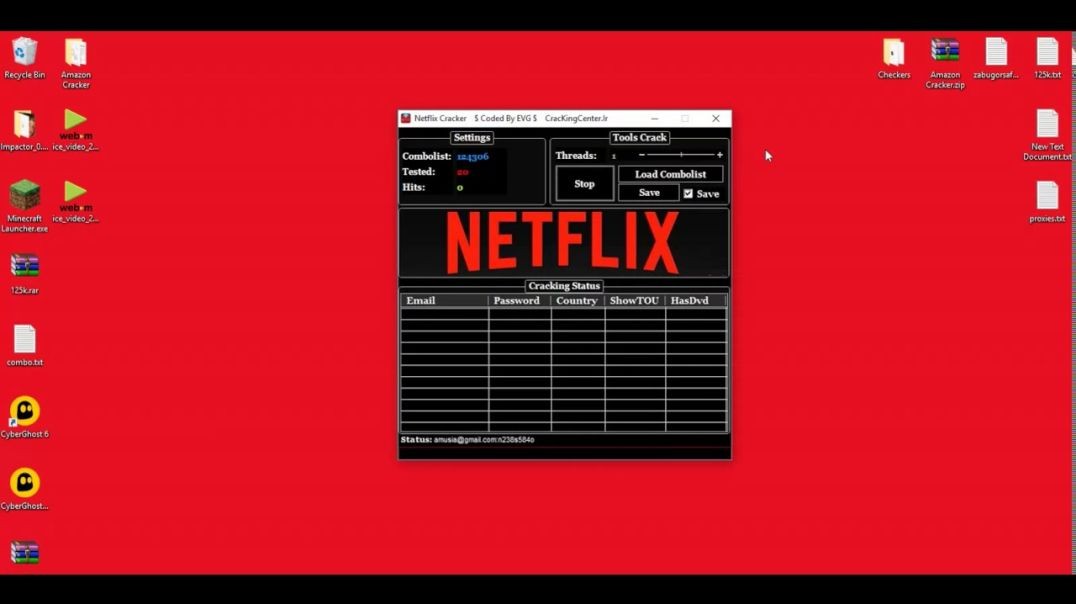 ⁣Netflix Cracker by EVG (Proxyless)