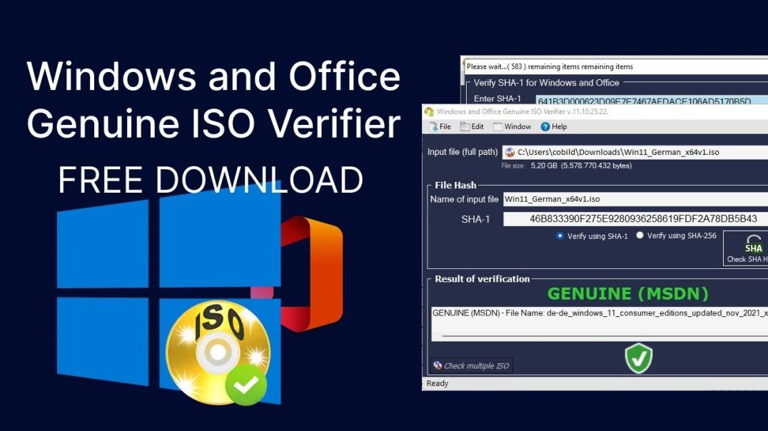 ⁣How To Install Genuine ISO Verifier 2024 | Windows and Office Genui