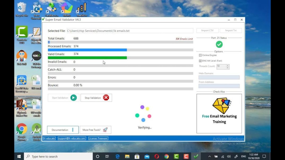 ⁣Super Email Validator 5 - The Best Free Bulk Email Verifier Softwar...