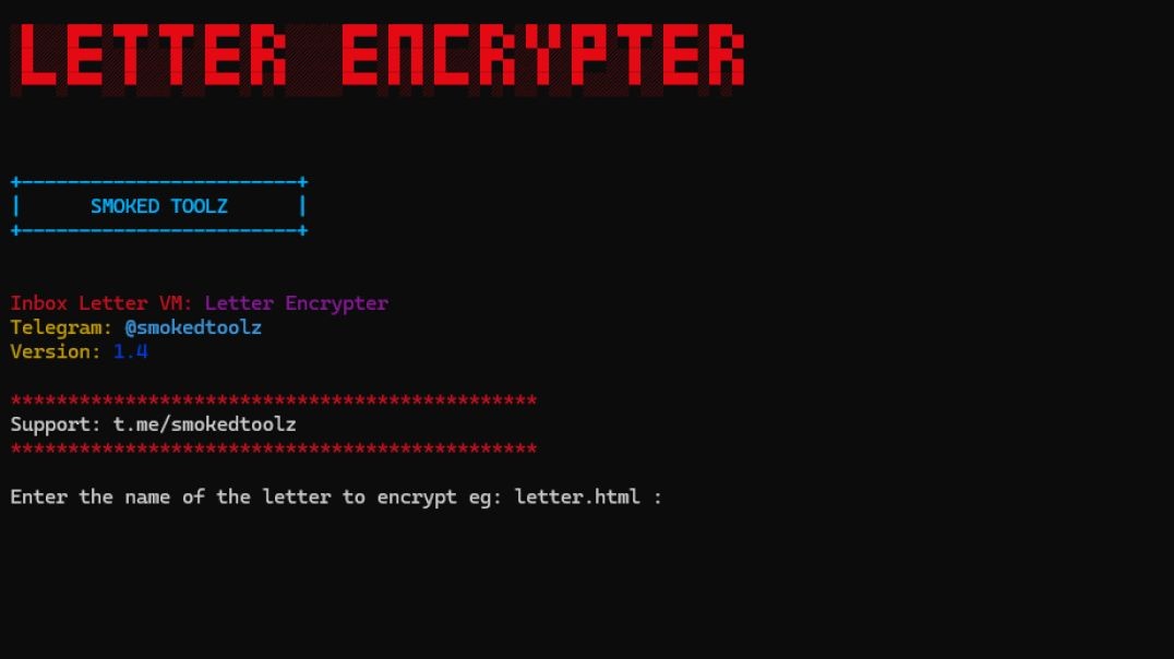 ⁣Inbox Letter Encrypter