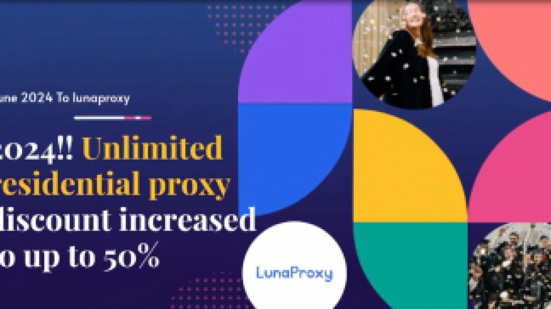 ⁣Lunaproxy's unlimited residential proxy prices have been updated - best proxy for adsense loadi