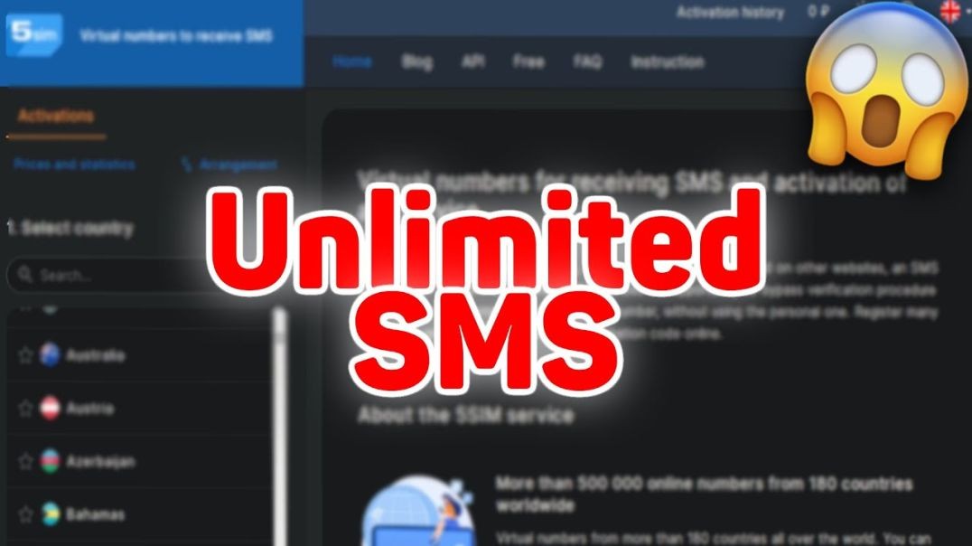 ⁣How to Get Unlimited SMS Verification Codes