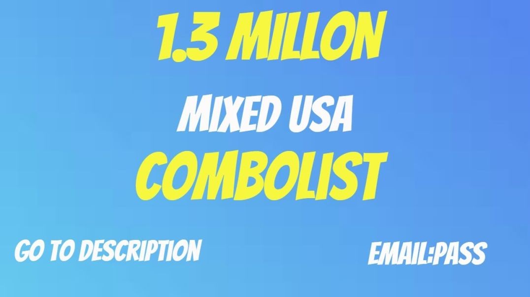 1.3 Millon Mixed USA Combolist