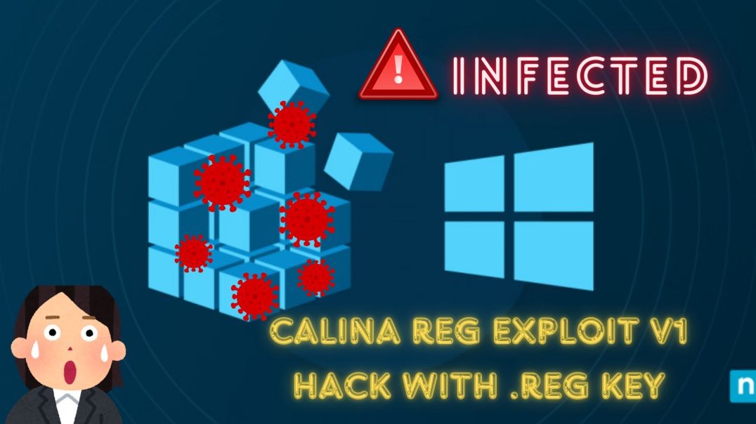 ⁣Calina Reg Exploit: How You Got Hacked With .Reg Key !