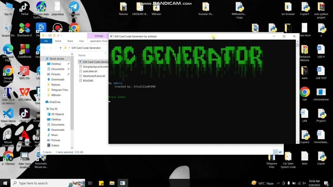 ⁣How to Generate Gift Card Code | GC generator Tool | Create your ow...