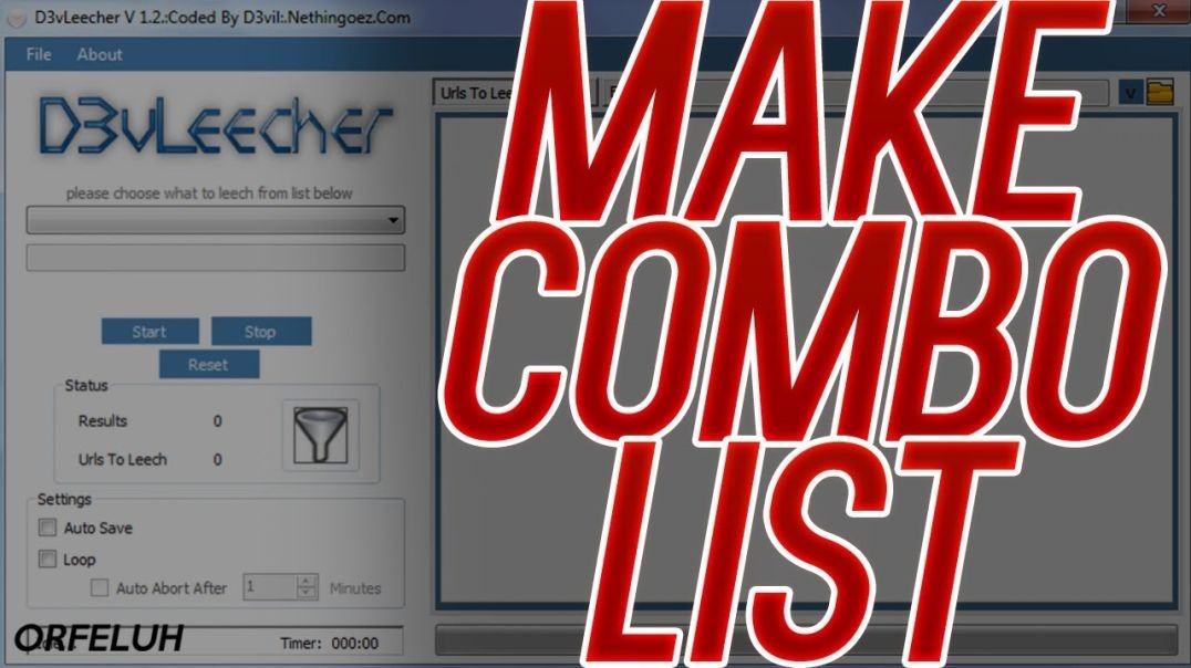 ⁣How To Make Combo List(D3vleecher)-Tutorial- ORFELUH 44