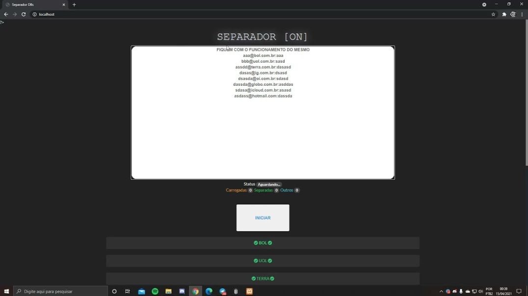 SEPARADOR COMBOLIST DB BR