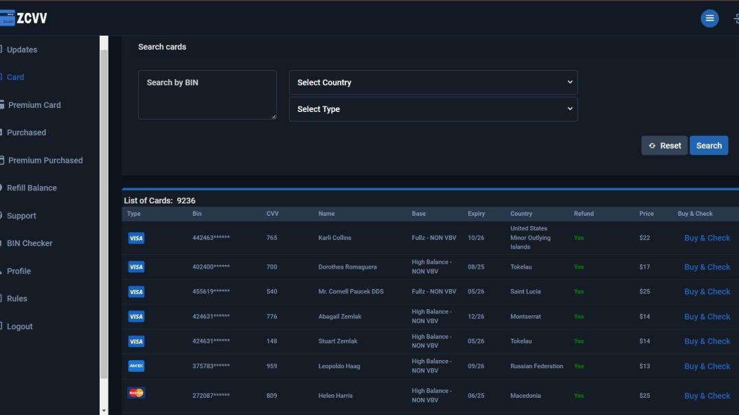 Non vbv cc for carding | trusted cc shop | Best CVV vendor | non vbv cc | legit 2024