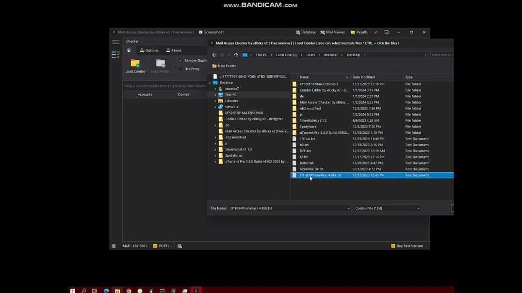 ⁣Mail Access Checker by xRisky v2 CRACKED [PAID VERSION] 2024