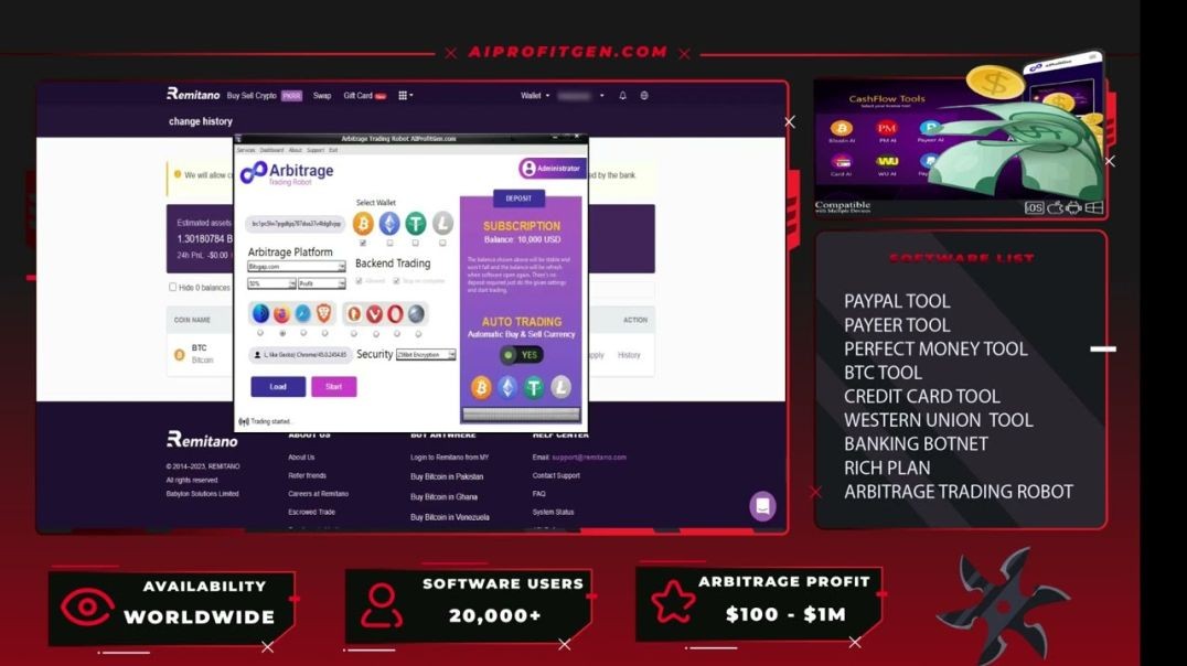 ⁣Crypto Trade Auto V7 | Boost Your Top Crypto with Arbitrage Trading Robot AIProfitGen Software Gener