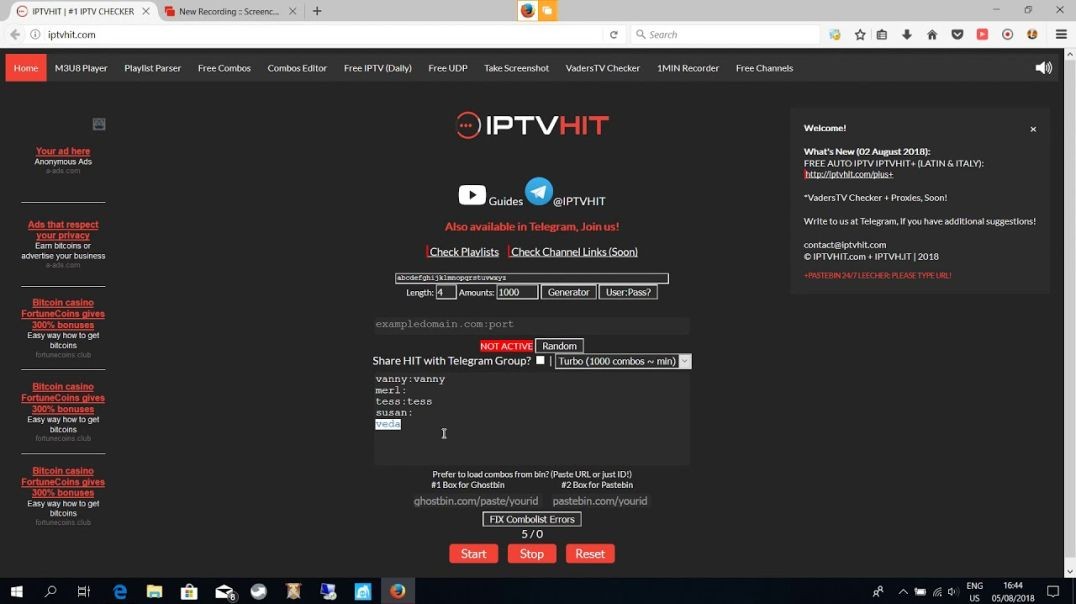 ⁣IPTVHIT NEW BUTTON: FIX COMBOLIST ERRORS