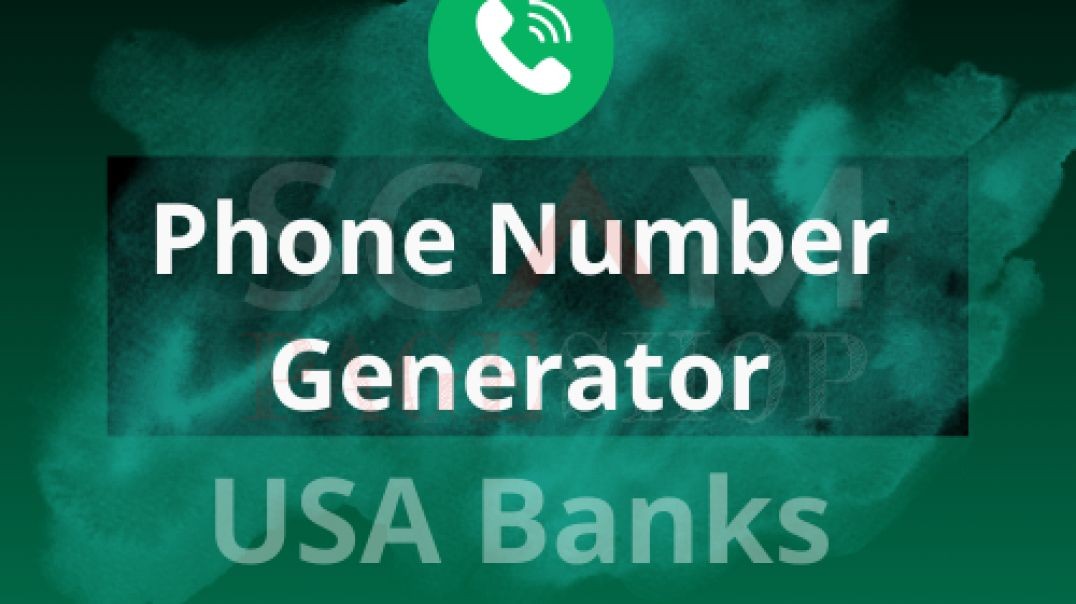 Phone number Generator | Phone number Validator | ScamPageShop