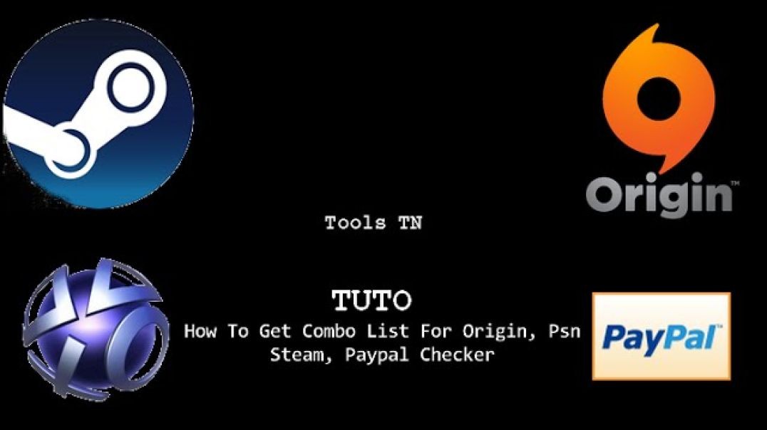 ⁣TUTO_ How To Get Combo List For Origin, Psn, Steam, Paypal