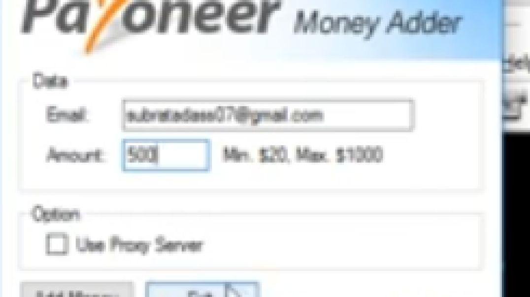 ⁣Payoneer Money Adder v1 0