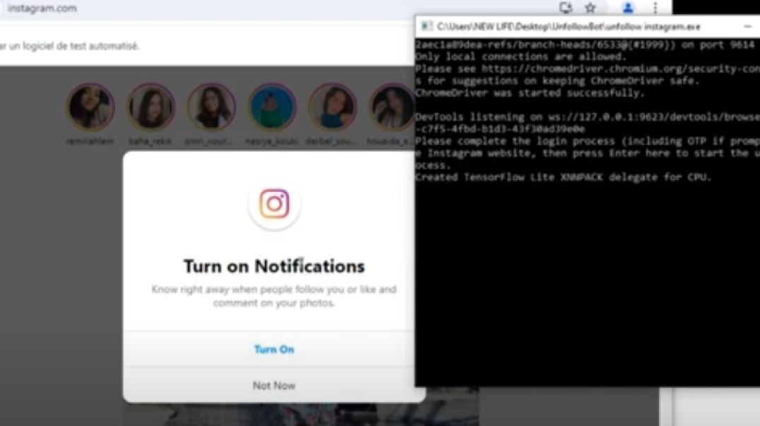 ⁣Instagram Automatically unfollower tool