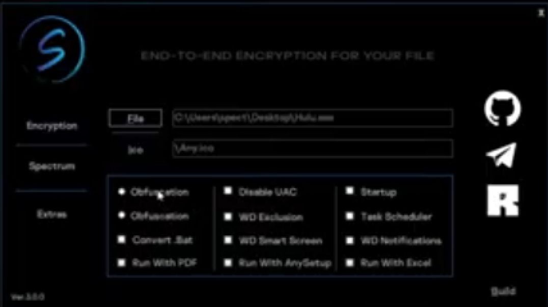 ⁣Windows Defender Bypassed using Quasar RAT FUD Crypter