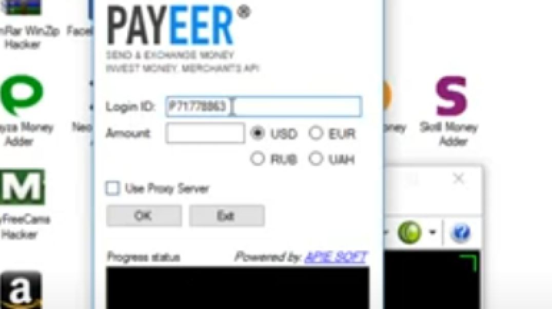 ⁣Payeer Money Adder Full