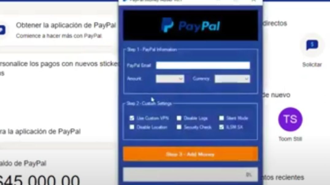 ⁣PayPal money adder new