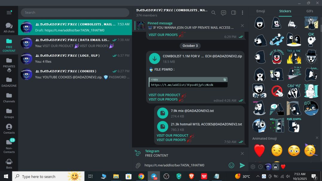 SPAMMERS CRACKERS HEAVEN BEST CHANNEL ON TELEGRAM