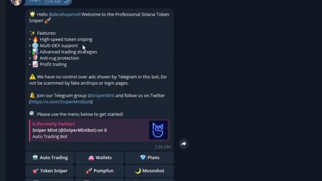 Advanced Fake Trade Solana Bot