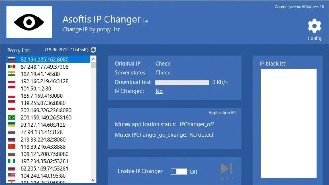 Asoftis IP Changer v1.4 with Serial | Anonymous Browsing & Online Privacy Tip