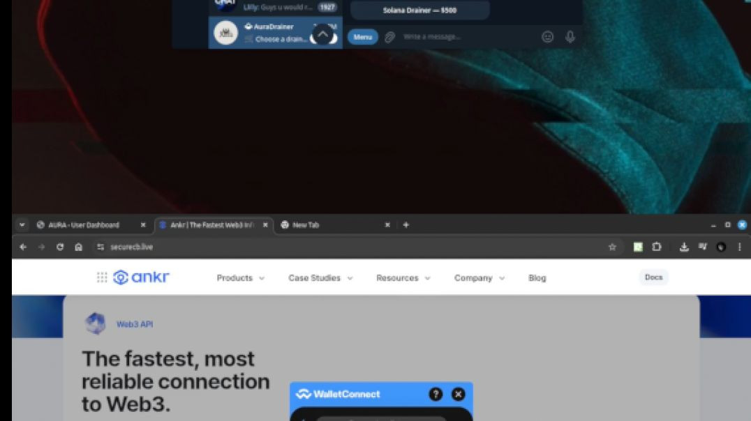 Aura Drainer 2025: Multi-Chain Wallet Tool (Full Demo) #blockchain #crypto #nft #bitcoin  #ethereum 😱