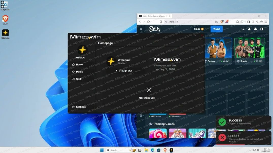 BEST WORKING STAKE.COM MINES PREDICTOR | MINES PREDICTOR | 2026 | WWW.MINES.WIN