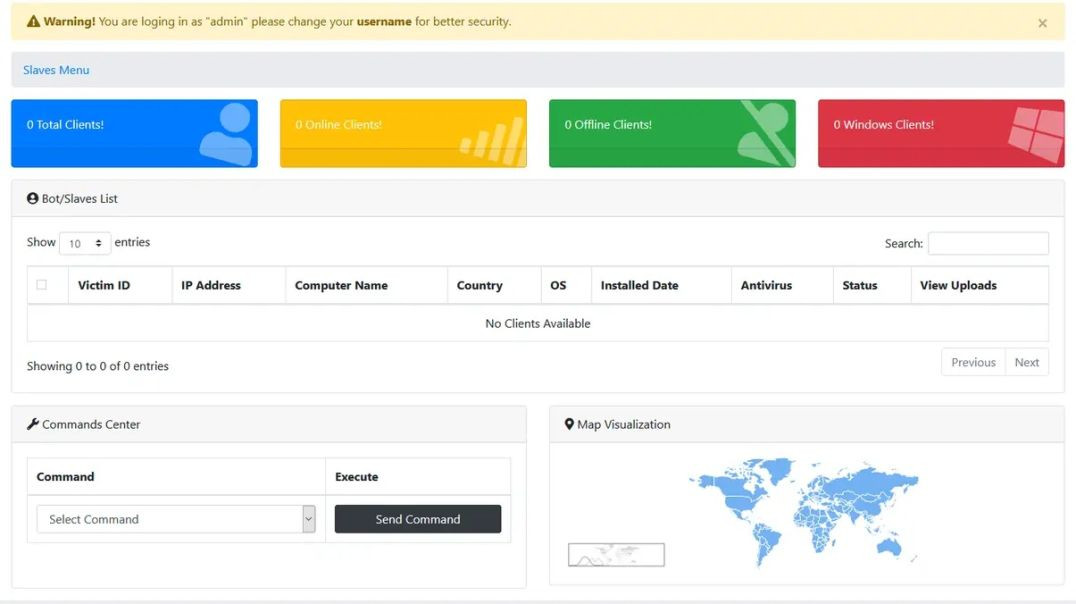 BlackNET v1.0 | Educational Cybersecurity Botnet Simulation