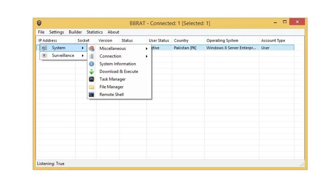 BBRat | Educational Overview of Remote Administration Tools