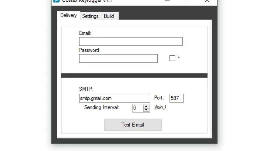 Costex Keylogger v1.1 | Educational Overview of Keylogging Tools