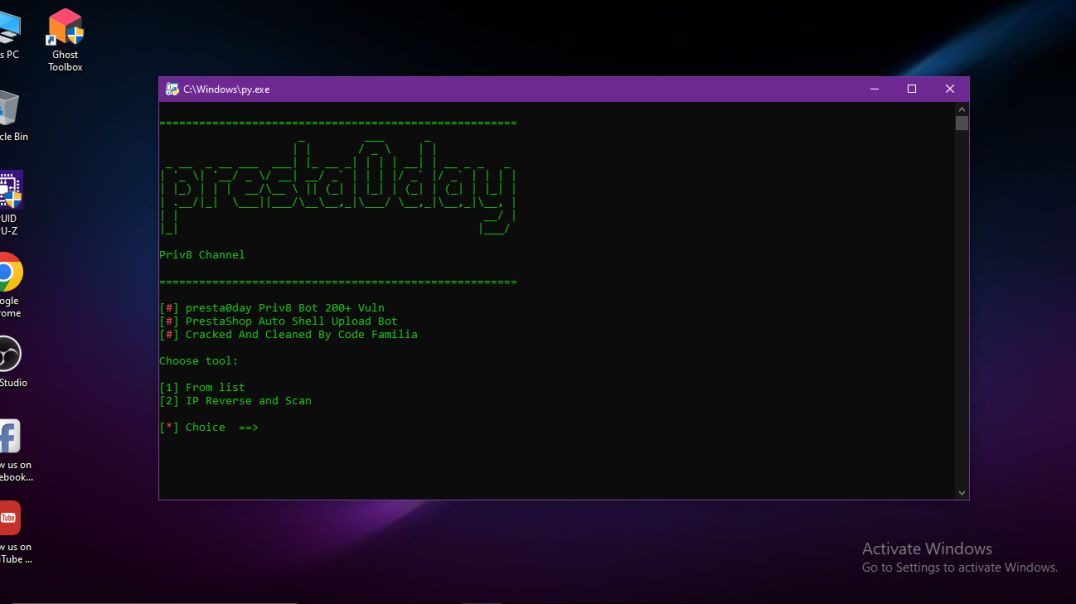 Presta-0day Bot Priv8 🔥 | Educational Overview & Usage Guide