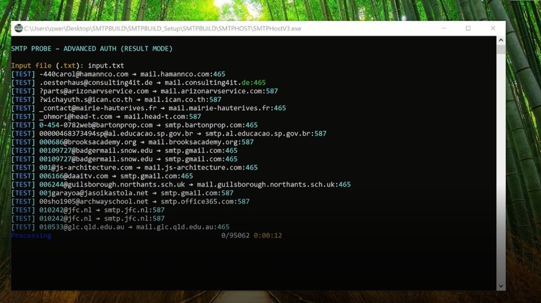 SMTP CRACKING & Checker Tool — Auto Detection, Auth Testing, Relay Check & Async High Speed 