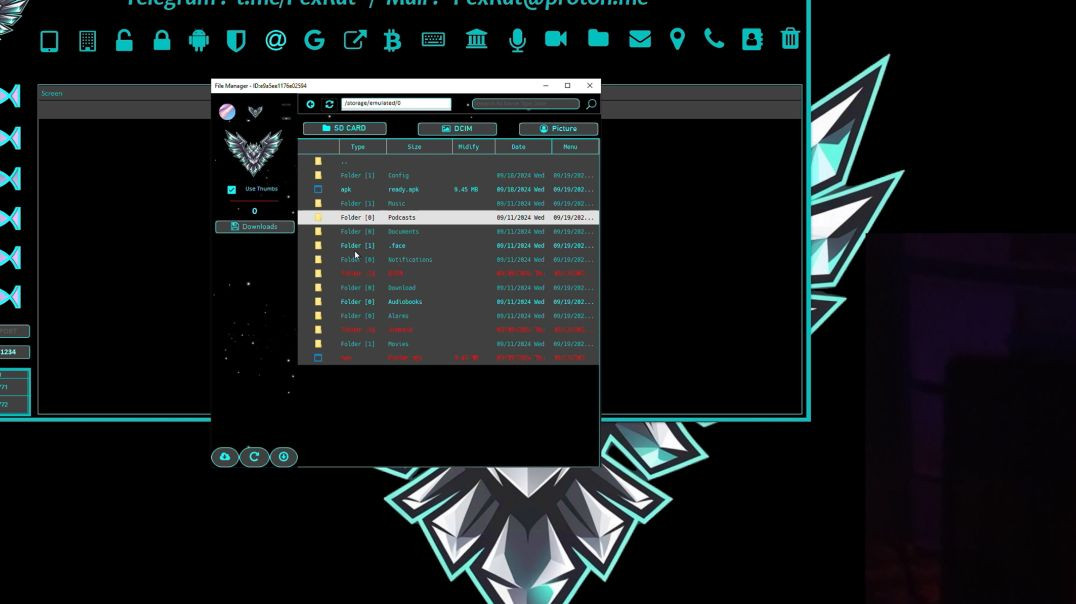 Hack Android File Manager Access