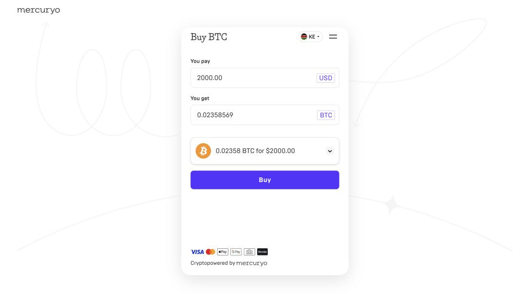 How to buy bitcoin with a credit card - mercuryo no verifications