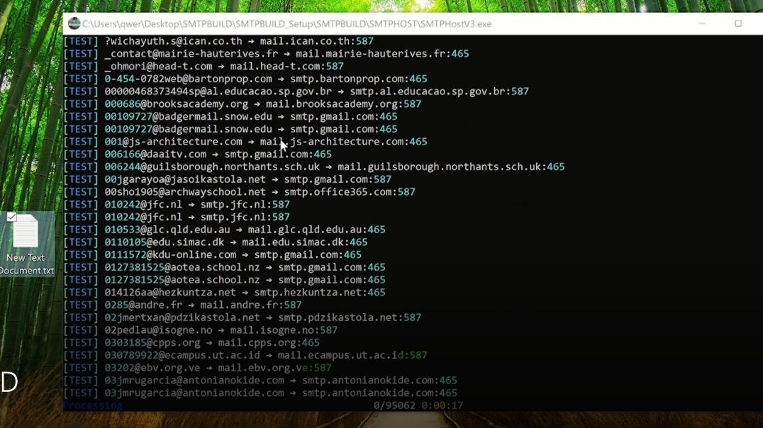 SMTP BUILD ( Auto Host, Port & Provider Checking )