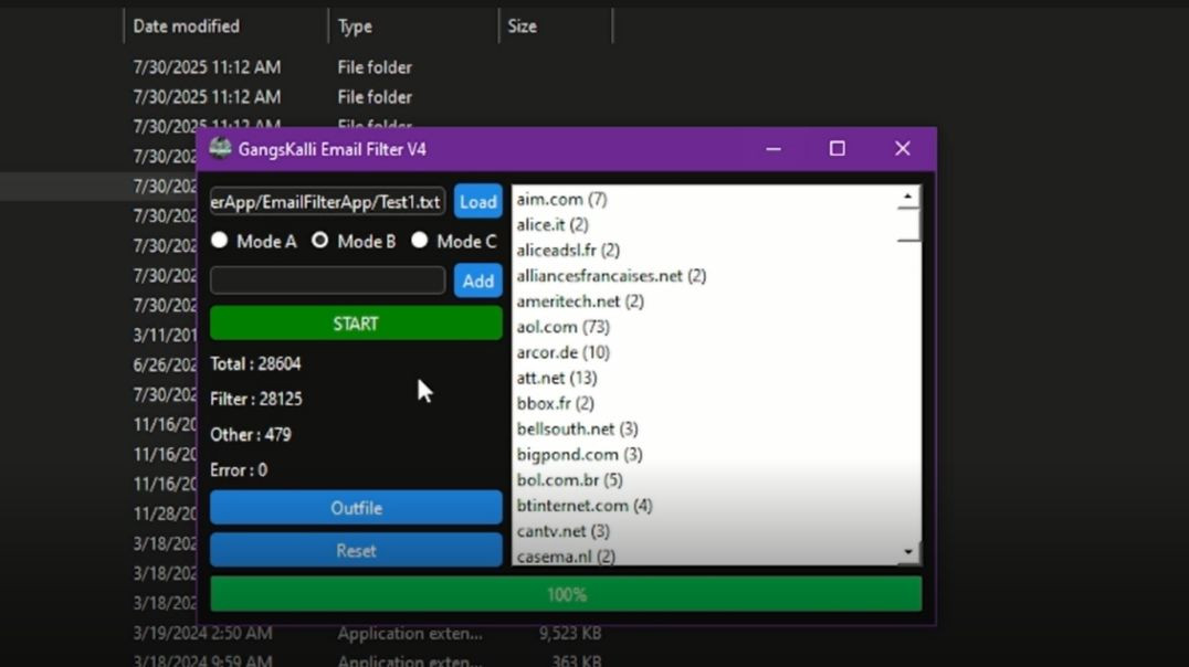 Email Filter App
