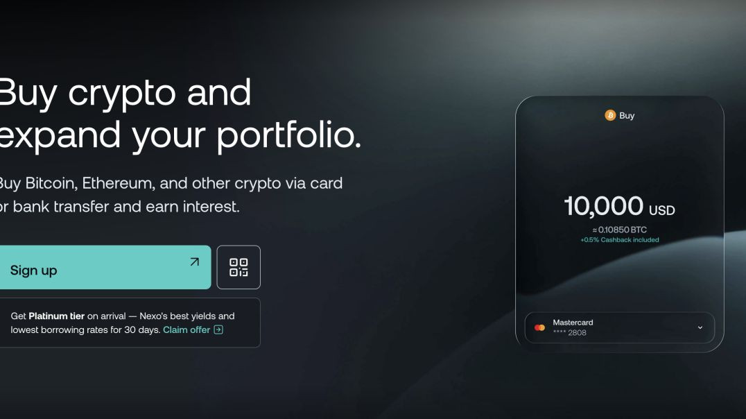 Buy Bitcoins with a Credit Card on nexo.com