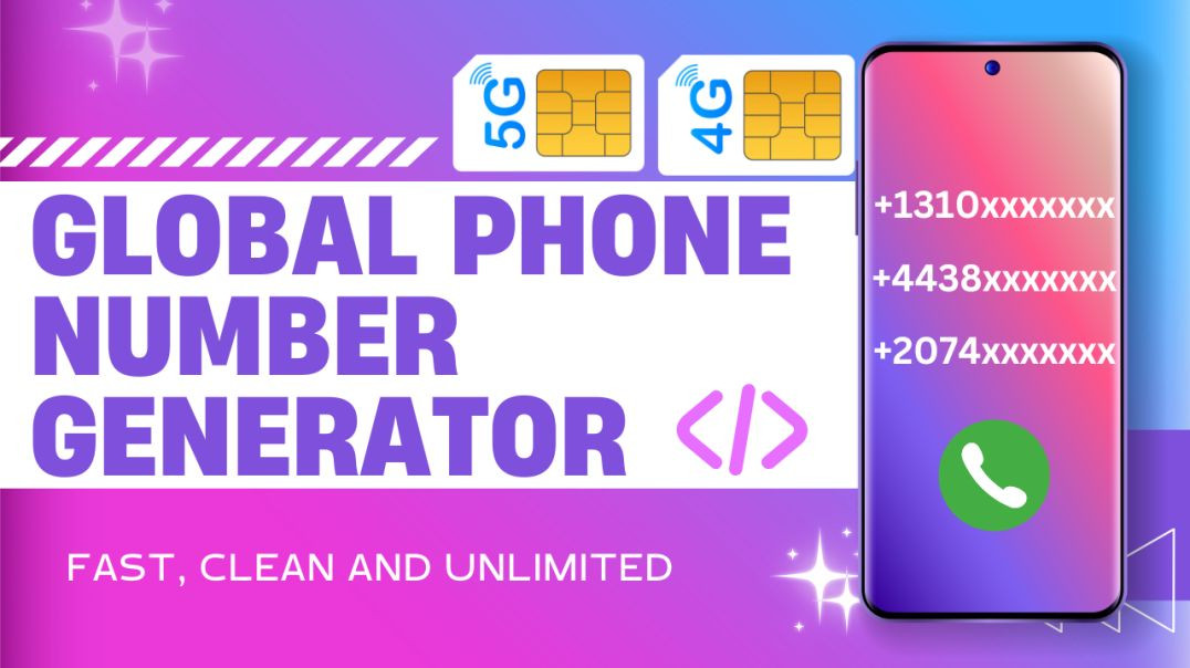 [FREE] Ultimate Phone Number Generator | Get Real Phone Numbers in 81 Seconds | Any Country | No Lim