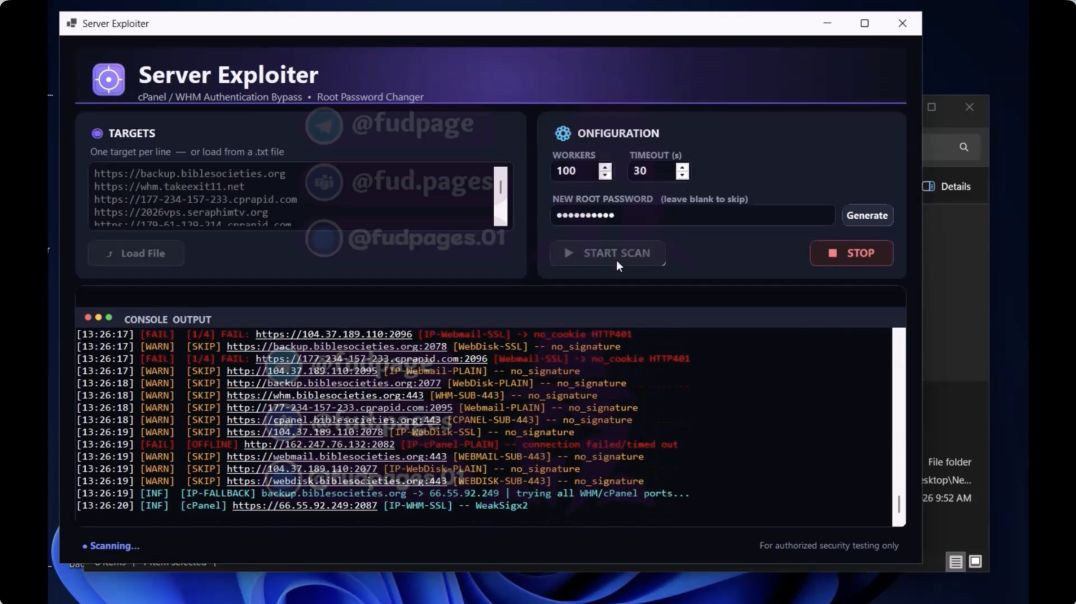 Server Exploiter
