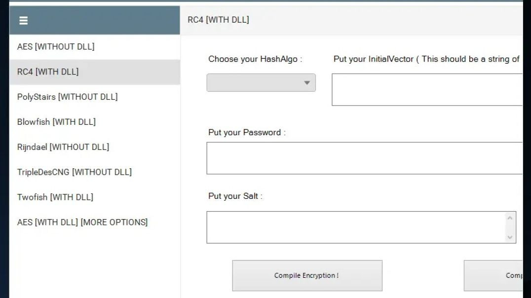 Arsium Ransomware Builder